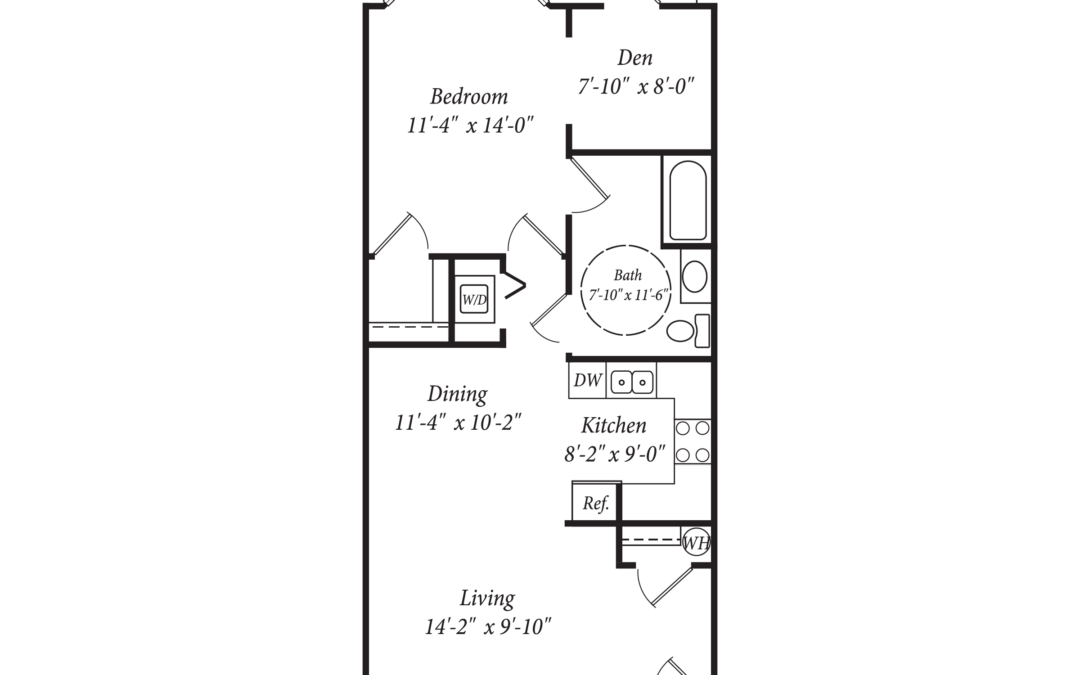 Londonderry Cottage floorplan- The Leeds