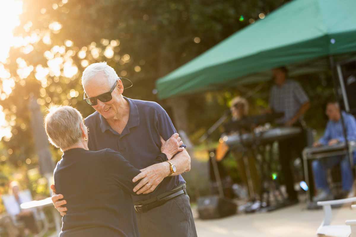 londonderry concludes 2025 concert series - two residents dancing