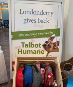 londonderry gives back january